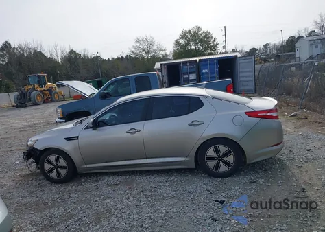 2012 Kia Optima Hybrid Ex из США, поврежденный, VIN KNAGM4AD7C5018740